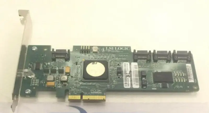 LSI SAS3041E-HP 4-poorts PCI-E 4X SAS SATA2 SATA array kaart