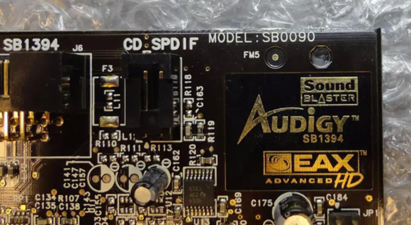 Creative Sound Blaster Audigy SB0090 5.1-kanaals PCI-geluidskaart