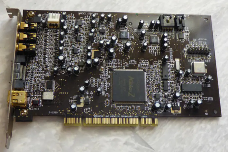 Creative Sound Blaster Audigy 2 SB0360 7.1-kanaals PCI-geluidskaart