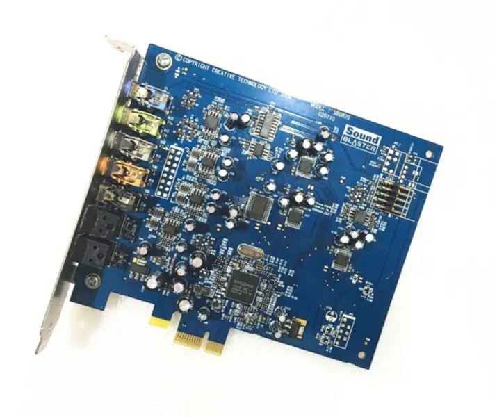 Creative SB1040 Sound Blaster X-Fi Xtreme Audio PCI-E geluidskaart Geluidsuitgangsmodus: 7.1