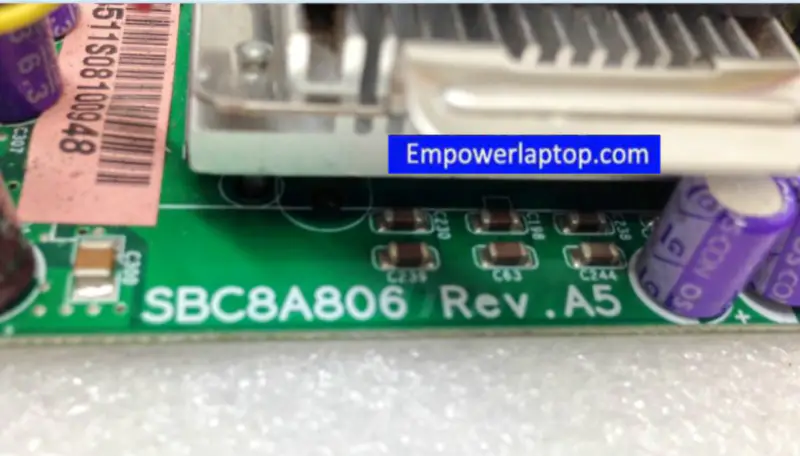 AXIOMTEK SBC8A806 REV.A5 Industrieel Moederbord