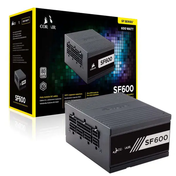 Cors Air Serie Pc Voeding 600w Sf600 Sfx Pfc Sf750 750w