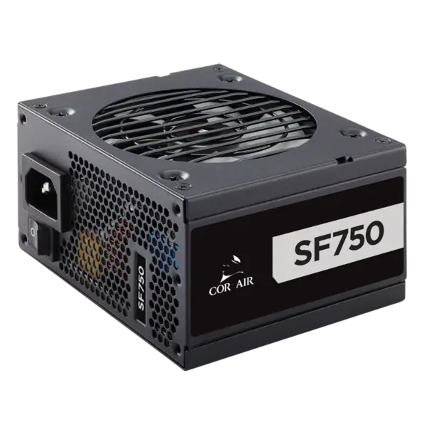 Cors Air Power Pc Voeding Sf750 750w Platinum Sfx Voeding 80 Plus Platinum Volledige Module Ventilator Stall