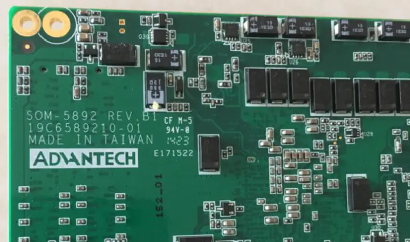 SOM-5892 REV.B1 moederbord voor industriële besturing