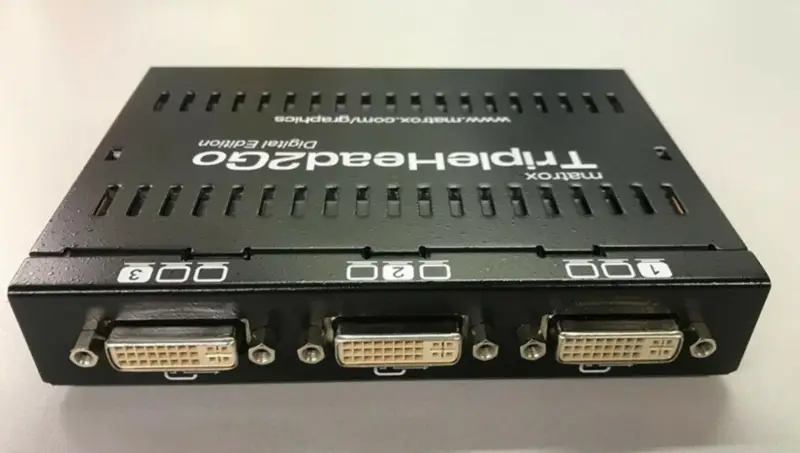 Matrox TripleHead2Go Digital T2G-D3D-IF Adapter voor meerdere schermen