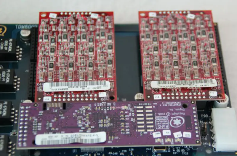 Digium TDM800P Moederbord