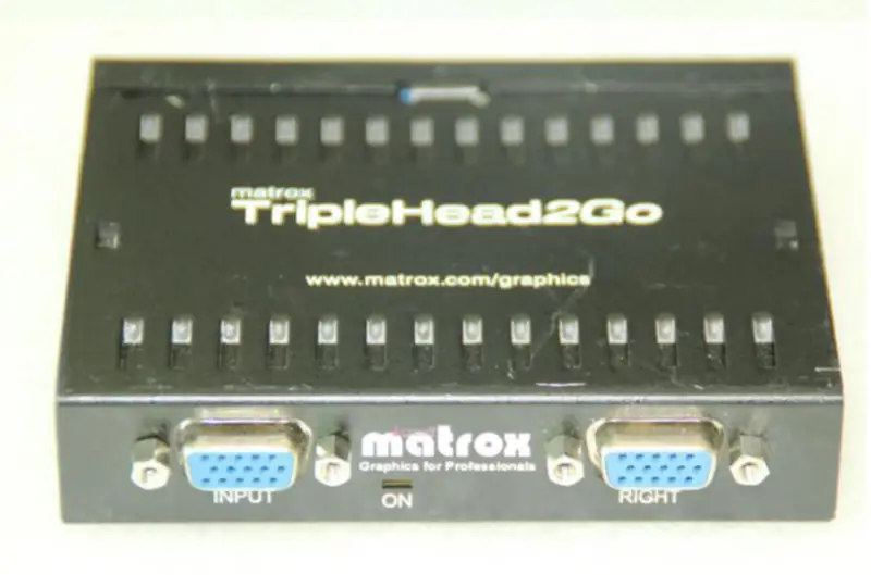Matrox TripleHead2Go digitale adapter voor meerdere schermen