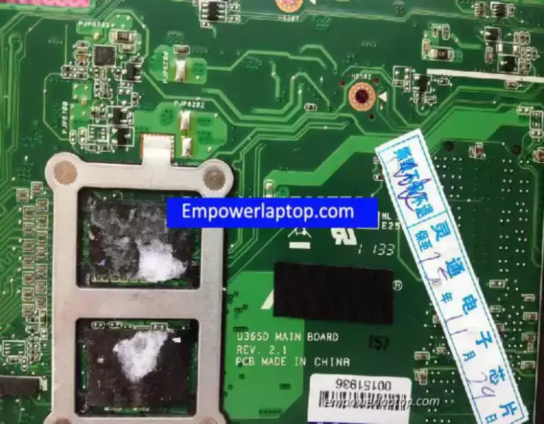 Asus U36SD Moederbord