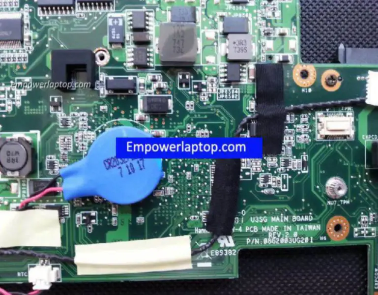 Asus U3SG Moederbord