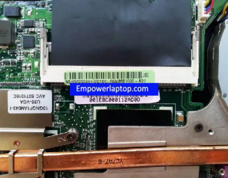 Asus U3SG Moederbord