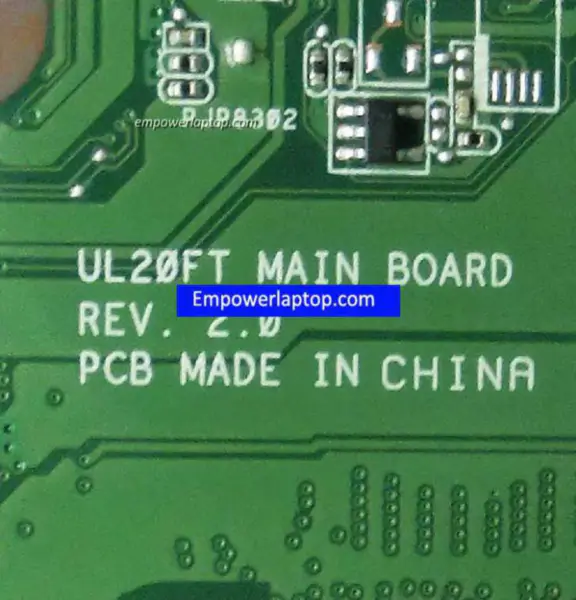 Asus UL20FT Moederbord