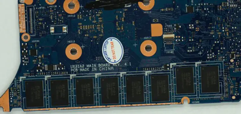 Asus UX31A2 Moederbord