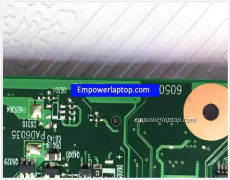 Toshiba L505 V000185590 Satelliet L505 Moederbord