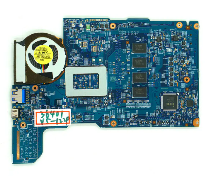 Acer Aspire V5 122P MS2377 A4-1250 Moederbord