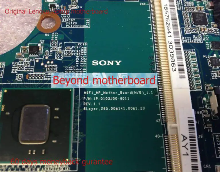 Sony VPCM121AX moederbord