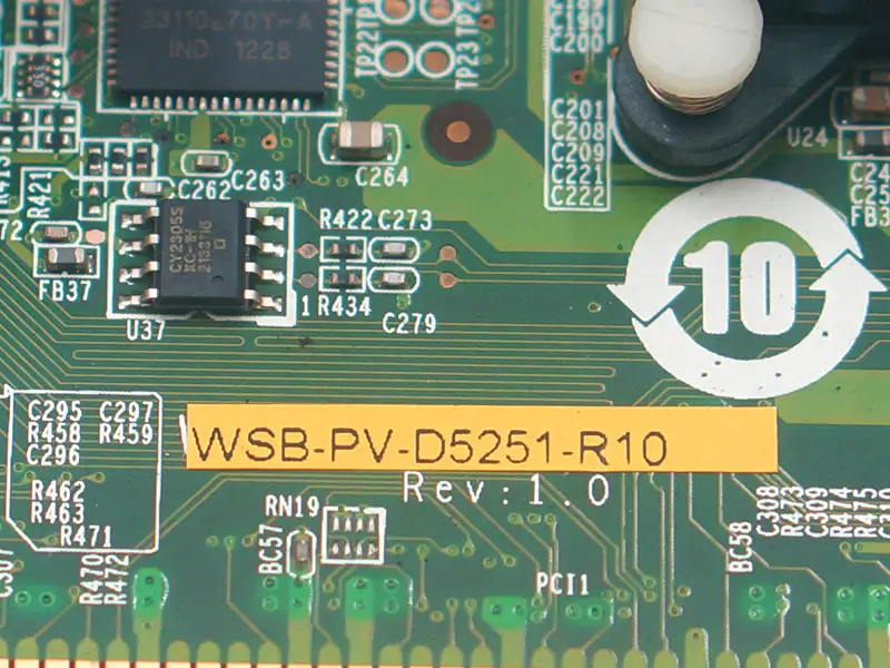 IEI WSB-PV-D5251-R10 moederbord