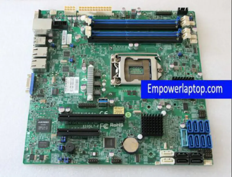 Supermicro X10SL7-F C222 LGA 1150 enkelvoudig servermoederbord ondersteunt V2 V3 V4 CPU SAS