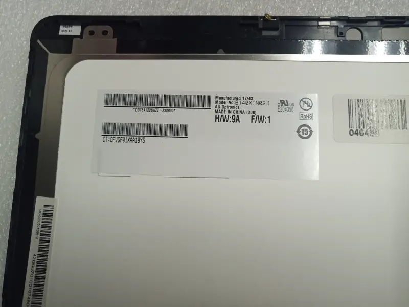 Bijna nieuwe HP X360 14-BA 14-CD B140XTN02.E LCD Montage met aanraakscherm