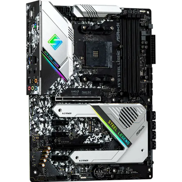 ASROCK X570 STEEL LEGEND Moederbord ATX AMD X570 DDR4 128G AM4