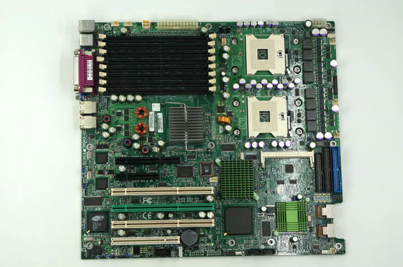 SuperMicro X6DH3-G2 8-poorts SAS server moederbord RAID duplex 604