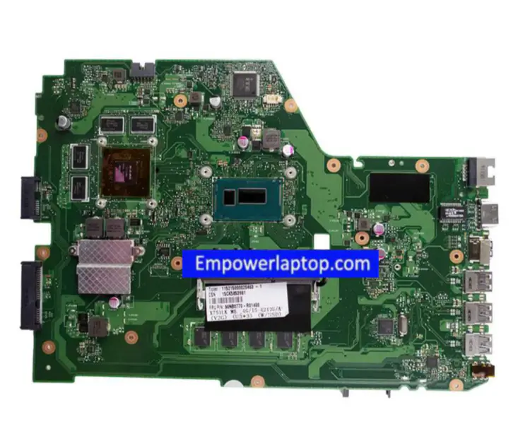 Asus X751LK met onboard 4G RAM Moederbord Voor ASUS X751L-Laptop