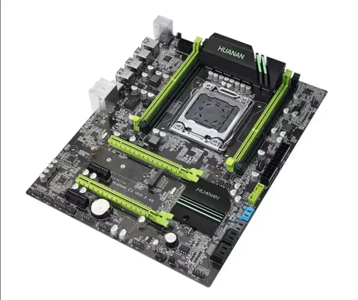 HUANAN E5 VER:2.49 X79 Moederbord LGA2011 ondersteunt REG ECC-geheugen en Xeon E5-processor