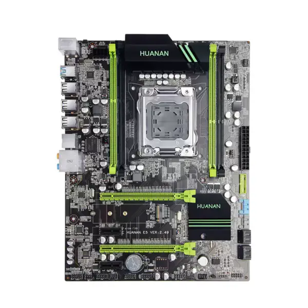 HUANAN E5 VER:2.49 X79 Moederbord LGA2011 ondersteunt REG ECC-geheugen en Xeon E5-processor
