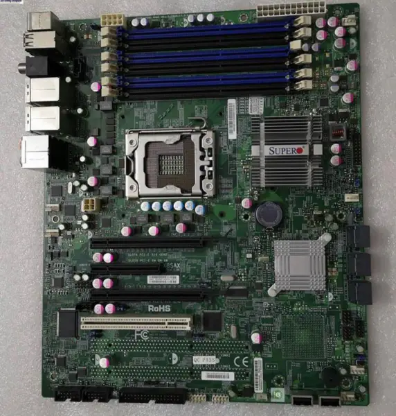 SuperMicro X8SAX REV 2.00 Server moederbord LGA 1366 X58 DDR3