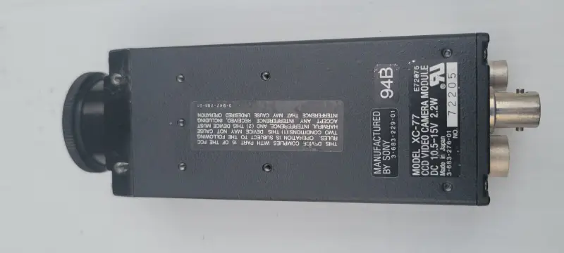 SONY zwart-wit CCD industriële camera XC-77