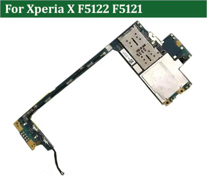 Sony Xperia X F5121 F5122 moederbord 32G ontgrendeld met Chips met Andorid systeemfirmware