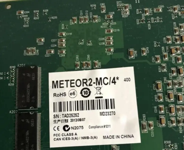 Matrox METEOR2-MC/4* Y751-04 REV.A industrieel moederbord
