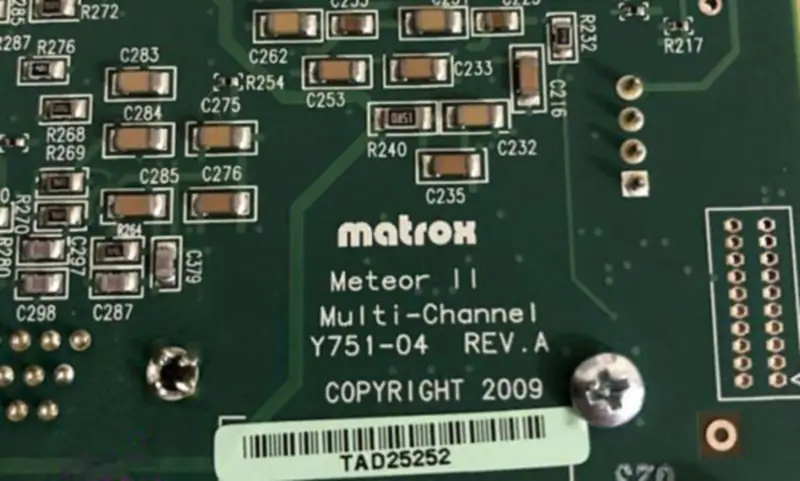 Matrox METEOR2-MC/4* Y751-04 REV.A industrieel moederbord