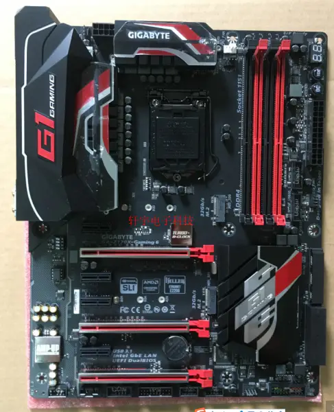 Gigabyte GA-Z170X-GAMING 6 Moederbord Z170 Socket LGA 1151 DDR4 Ondersteuning I7 6700K