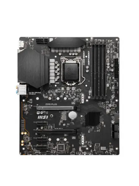 MSI Z590-PLUS moederbord LGA1200 10100F 10400F 10700K