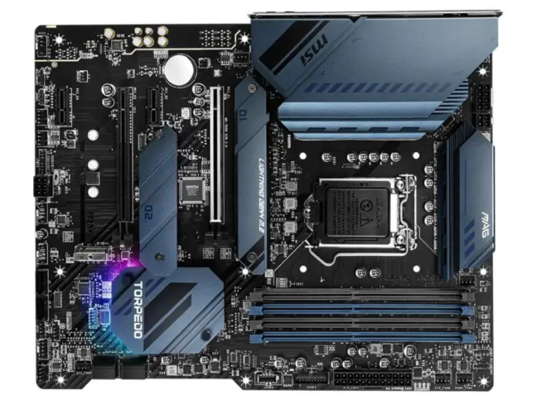 MSI Z590 TORPEDO Moederbord LGA1200 ondersteunt CPU 11900K/11700K