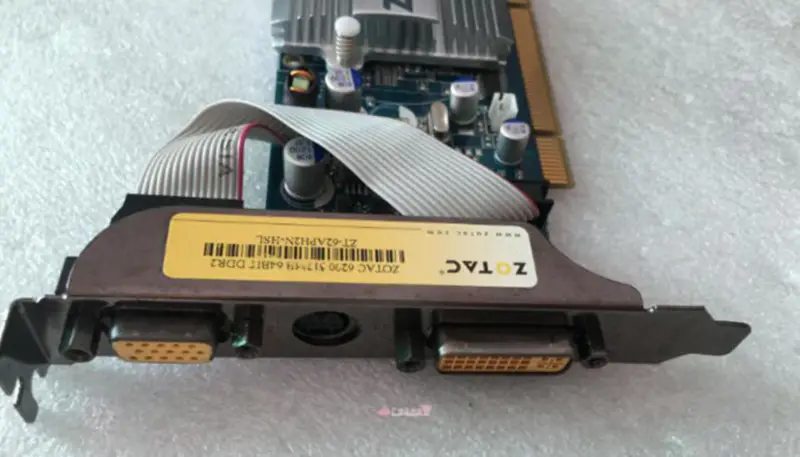 ZOTAC GeForce 6200 512 MB 64BIT DDR2 Grafische kaart