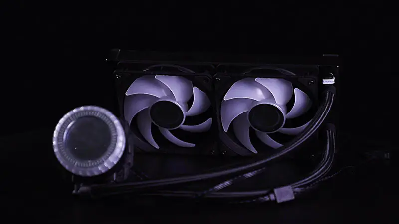 Aluminium Vinnen Heatsink voor Thermo-elektrisch Koelen met Ventilator