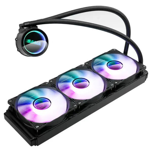 Aluminium Vinnen Koellichaam Water Koeling Cpu Luchtkoeler voor Pc Geval