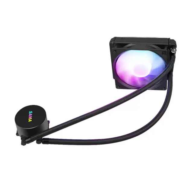 Sama 120mm Koeler Cpu Liquido Intel Cpu Koeler met Temperatuur Gaming Computer Liquid Cooler