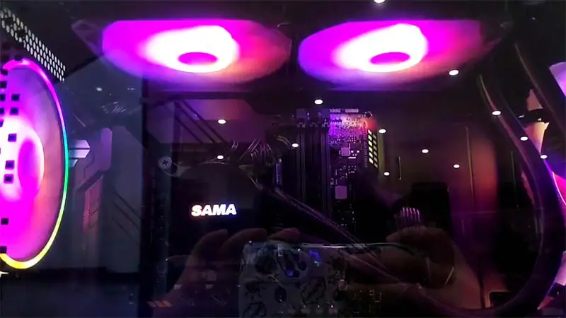 Sama 120mm Vloeibare Cpu Koelers Cpu Vloeibare Koeler Waterkoeler Cpu Voor Pc Gaming Case