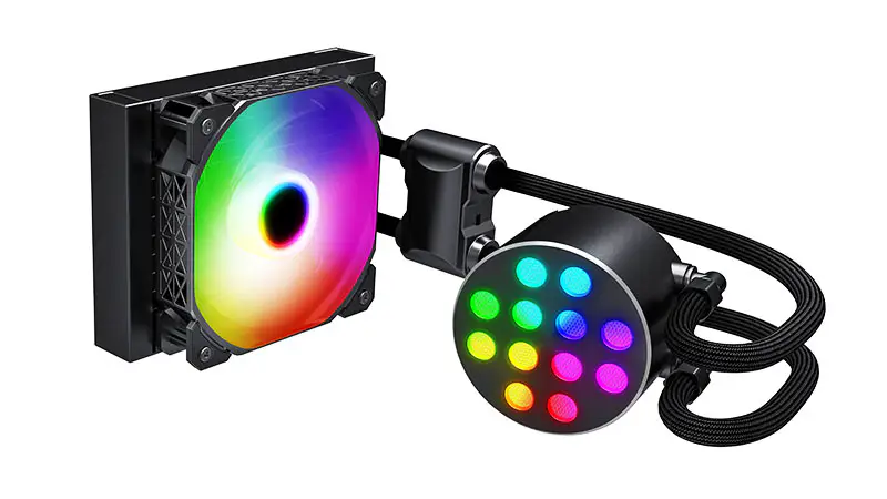 Sama 120mm Radiator Regenboog Pc Para Cpu Rgb Vloeistofkoeler Blok Computer Cpu Waterkoelers En Koelventilatorsystemen Voor Pc Cpu