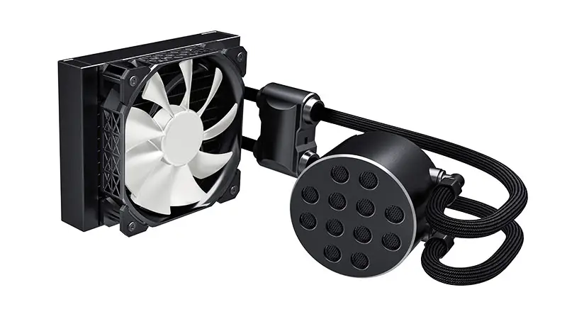 Sama 12cm Aio Cpu Koeler Radiator Koper Display Water Vloeibaar Koelen Pc Cpu Koeler Rgb Glow met een lager geluid Pomp
