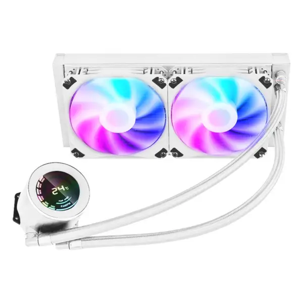 Sama 240 Cpu Waterkoeler Koellichaam Accepteer 12600k 115x /2700/3600/5950x Cpu Radiator Koeling Met Rgb Koeler Ventilator Cpu Liquid Cool