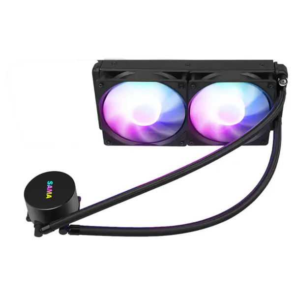 Sama 240mm Geïntegreerde Cpu Waterkoeling Vloeistofkoeler Met Licht