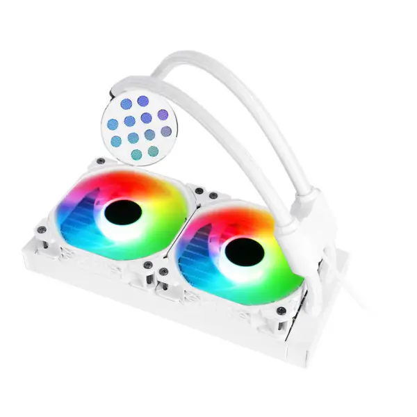 Sama 240mm Radiator Regenboog Pc Para Cpu Rgb Vloeistofkoeler Blok Computer Cpu Waterkoelers En Koelventilatorsystemen Voor Pc Cpu