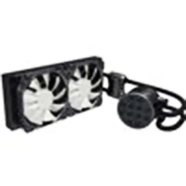 Sama 24cm Aio Cpu Koeler Radiator Koper Display Water Vloeibaar Koelen Pc Cpu Koeler Rgb Glow met een lager geluid Pomp