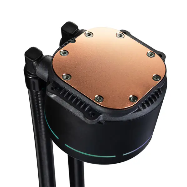Sama 24cm Aio Cpu Koeler Radiator Koper Water Vloeistof Koeling Pc Cpu Koeler Rgb Glow