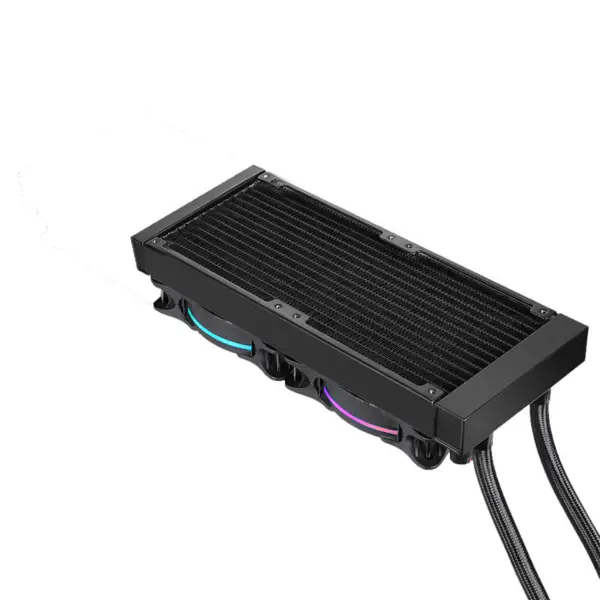 Sama 24cm Aio Cpu Koeler Radiator Koper Water Vloeistof Koeling Pc Cpu Koeler Rgb Glow