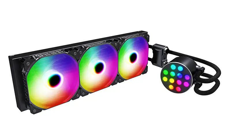 Sama 360mm 240mm 120mm Geïntegreerde Cpu Waterkoeling Met Licht