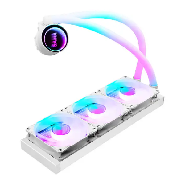 Sama 360mm Cpu Waterkoeling Met 5v Argb Ventilator Sterke Waterkoeler Voor Gokken Computerkast Vloeibare Koeler Voor Cpu